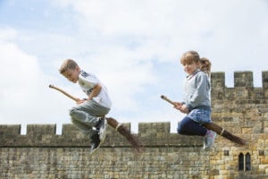 Broomstick-Training Alnwick Castle Harry Potter